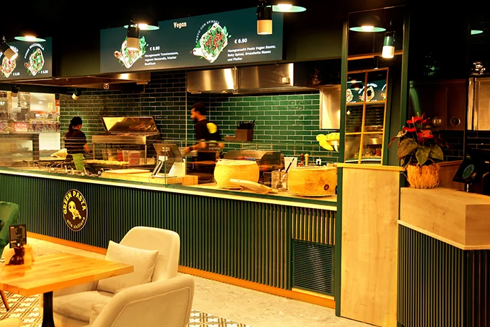 Restaurant Green Pasta Elektrotechnik