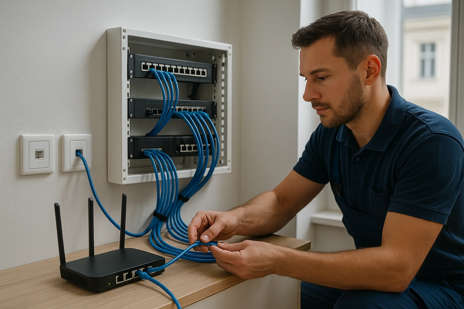 Computer- und Netzwerk-Installation in Wien