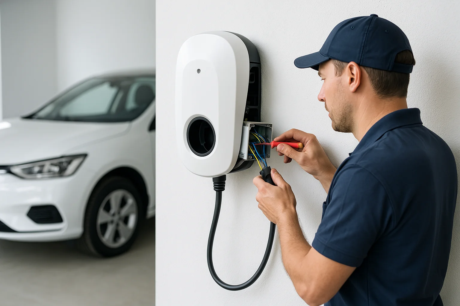 Wallbox Installation für E-Auto in Wien